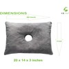 Ear Piercing Protection - Ear Pillow with Ear Hole for