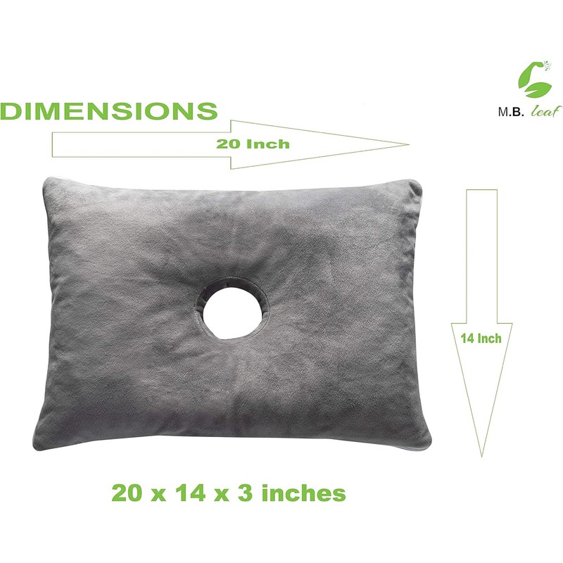 Ear Piercing Protection - Ear Pillow with Ear Hole for