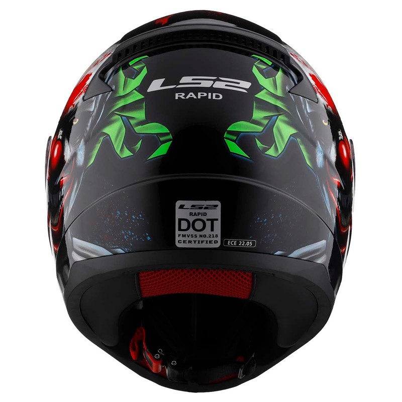LS2 Helmets Rapid II Full Face Motorcycle Helmet (Happy Dreams