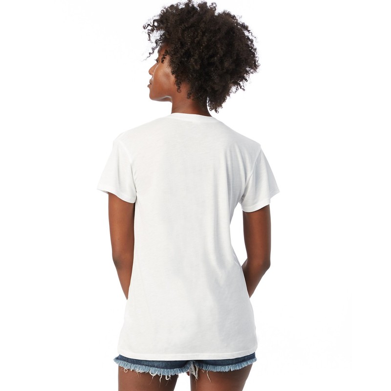 Alternative Women's Kimber Tee, White, Large