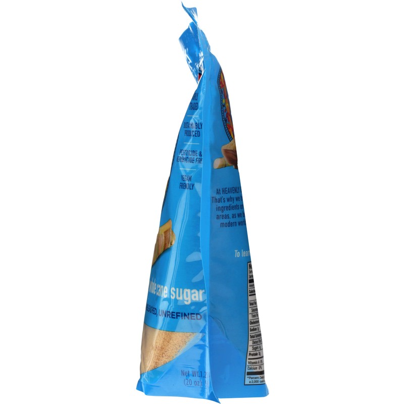HEAVENLY ORGANICS Organic Whole Cane Sugar, 20 OZ