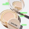 AMUSE Dew Jelly Vegan Cushion Foundation Glow Dewy Finish Clean