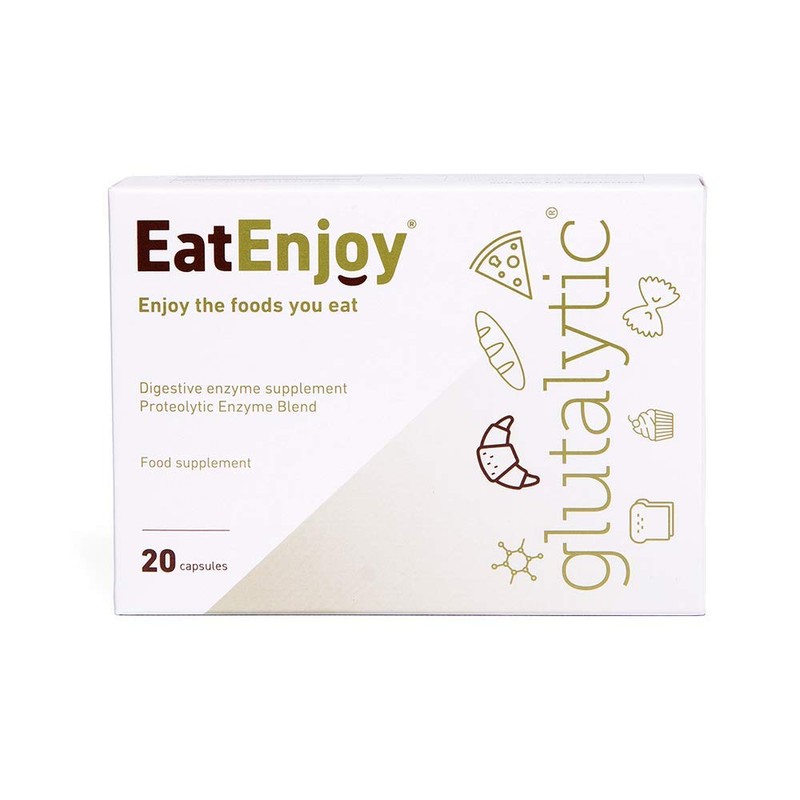 EatEnjoy Glutalytic - Gluten Intolerance Pills, Gluten Tablets, Capsules, Gluten