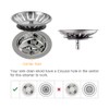 Ibergrif Universal Strainer Basket Stainless Steel (Set of 2) -
