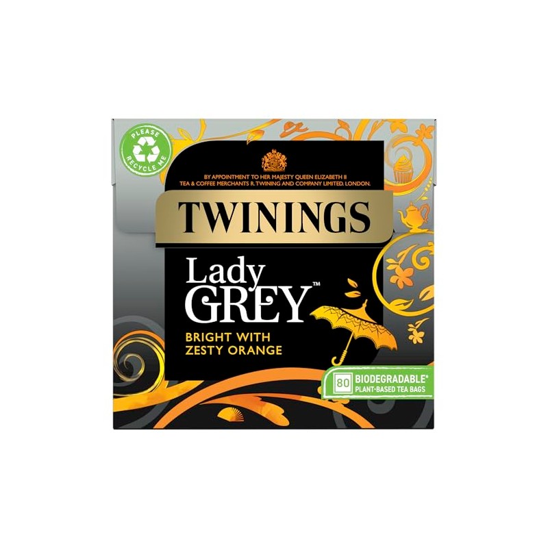 Twinings Lady Grey Bright with Zesty Orange 200g