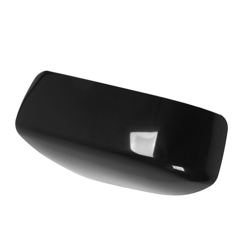 Side Rearview Mirror Cover Black Weather Proof Protective Door Mirror