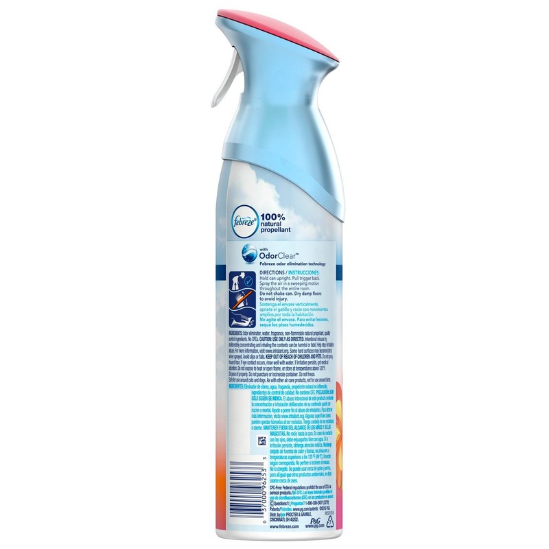 Febreze Air Freshener Spray - Gain Island Fresh - Net