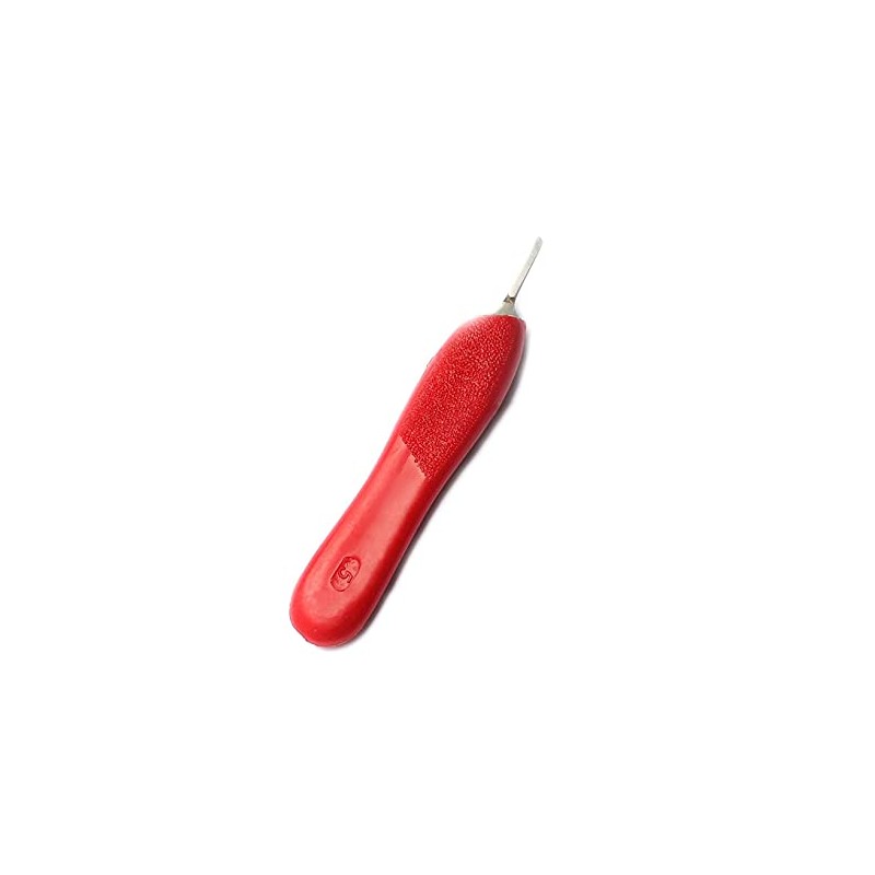 OdontoMed2011 Set of 6 Pieces Scalpel Knife Handle #5 Red