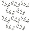FamGift Loose Leaf Ring, Set of 10, Hole Diameter 0.8