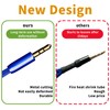 Work Earplug Headphones, Cuzabe Earbuds Wired in Ear Headphones for