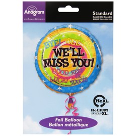 Anagram 18" We'll Miss You Messages Balloons