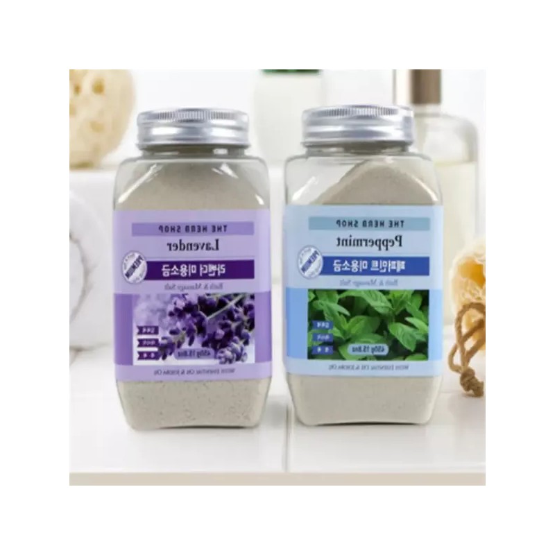 The Herb Shop 모두다모아 더허브샵 마사지 미용소금 450G 입욕소금 [라벤더]