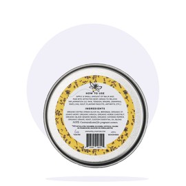 Pollynation Apothecary-Inflamed Healing Balm 1oz. Organic St John’s Wart and Arnica Herbs. Warming Balm & Rub, Sore Muscle Balm & Rub.