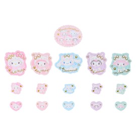 Sanrio 685992 Sticker Set (Milky Cat), Sanrio Characters, For Ages 3 and Up