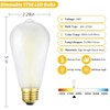 HOMOSUM E26 Frosted LED Edison Bulbs, 4W, Equivalent 40W, Soft