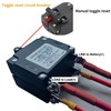 T Tocas Double Pole 30 Amp AC/DC Toggle Magnetic Circuit