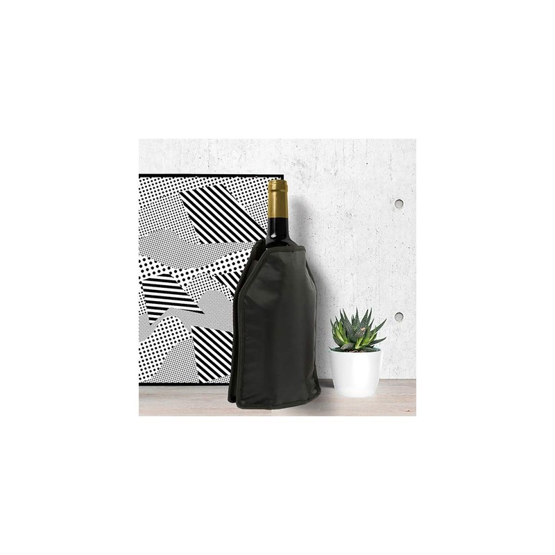 Koala High Tech-Black Wine & Champagne Wrap-1Piece, Plastic Gel Cooler,