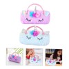 IMIKEYA 2pcs Unicorn Glasses Case for - Cute Hard Shell