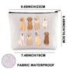 JNIAP Golden Retriever Makeup Bag Golden Retriever Mom Gifts Golden