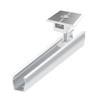 Solar Panel Bracket Aluminium Profile Mounting Rail T-Shaped Centre Clamps