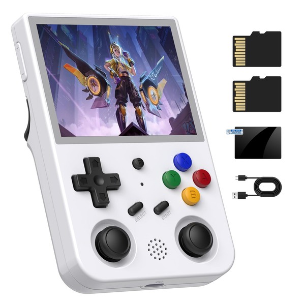 RG353V Retro Video Handheld Game Console 3.5" IPS Screen Android