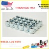 TJ 24 PCs Chrome 14X2 THREAD OPEN END BULGE ACORN