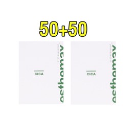 Estemax Esthemax Cica Mask Pack 50+50, 100 sheets total, 1 pack per day, aesthetic dermatology mask pack / 에스테맥스 시카마스크팩 50+50 총100매 교차가능 1일1팩 에스테틱 피부과마스크팩