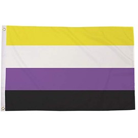 Non-Binary Flag (5 x 3 ft)