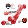 LosFong Tough Bone Dog Chew Toys for Aggressive Chewers, Bacon