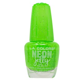 L.A. COLORS Neon Jelly Polish, Electric Lime CNL366