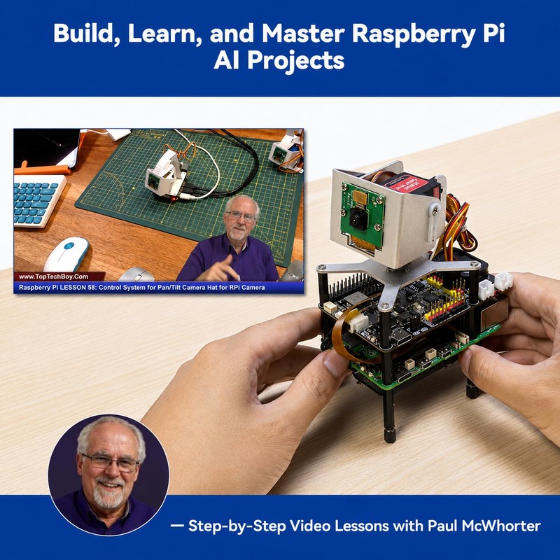 SunFounder AI Fusion Lab Kit for Raspberry Pi 5/4/3B+/Zero 2w,