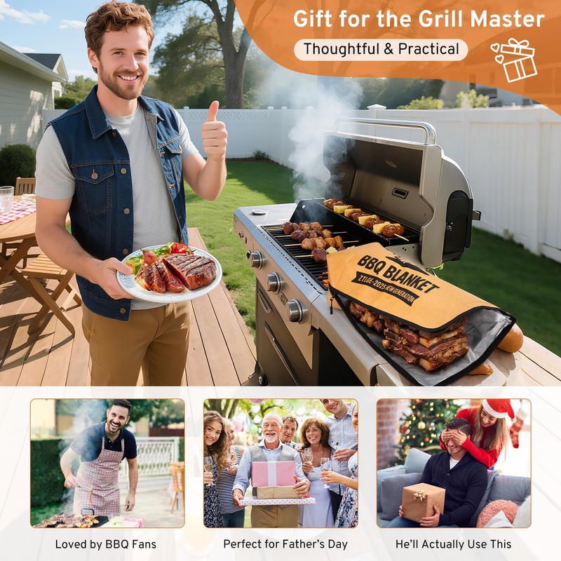 BBQ Blanket for Resting Meat - 21" Reusable Meat Resting