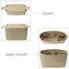 Soyizom Felt Bag Organizer Insert Bag in Bag for Tote
