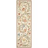 Safavieh Chelsea Collection HK248A Hand-Hooked French Country Wool Runner, 2'6"