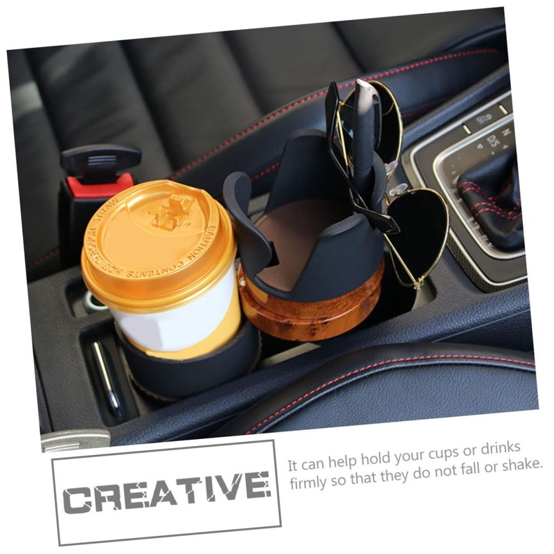 CHILDWEET Multi-Function Car Cup Holder Expander Phone Holder Rotating Base