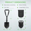 VIVOSUN Survival Shovel Folding Portable Tactical Camping Shovel Multitool for