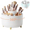 Organizador de Maquillaje, Porta Plumas Escritorio Giratorio 360 Grados