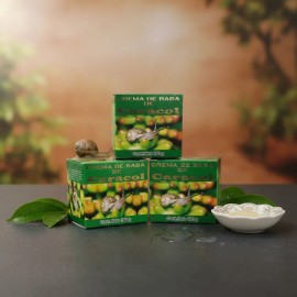 Kit 3 Crema De Baba De Caracol 180gr. Prevenir Arrugas,paño.