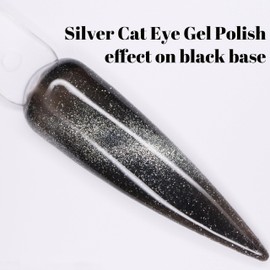 Oumisaya Silver Cat Eye Gel Nail Polish10ML