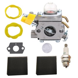 Quaprodur C1U-H60 Carburetor Carb Kit Replacement for Ryobi EX26 SS26 SS30 BC30 CS30 CS26,For Homelite 308054015 308054028 308054034 25cc 26cc 30cc String Trimmer Blowe