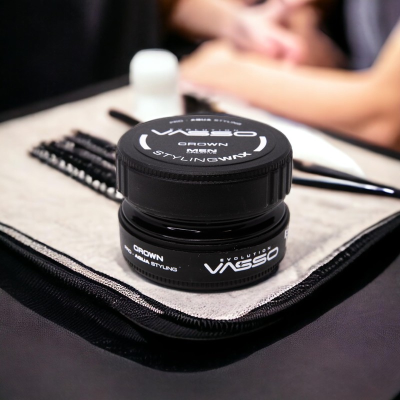 VASSO CROWN PRO-AQUA Hair Styling WAX - 150ml - Edge