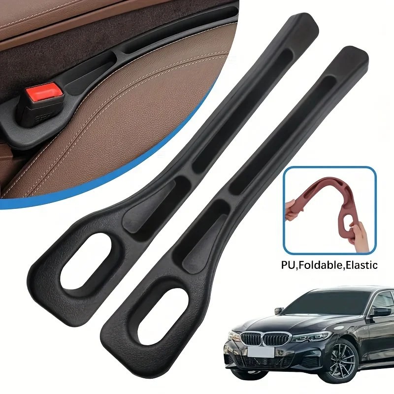 OrganiMax Car Seat Gap Filler Organizer – Waterproof Plug Strip