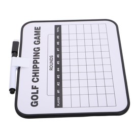 Kisangel Double-Sided Dry Erase Golf Scoreboard Holder Portable Scoring Board for Accurate Scorekeeping Tournaments and Casual Play Easy to Clean and Reuse