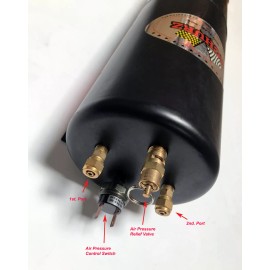SCHURZ HEAVY DUTY 12V DC TRUCK PICKUP ON BOARD AIR COMPRESSOR WITH 6.0 LITER TANK