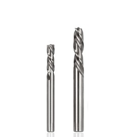 HaoTrade Pack of 2 Welding Point Drill Bit HSS-Co CNC Milling Cutter Drill Bit Spiral Cutter Cutting End Mill Set Drill for Spot Welding Remover Cutting Drill, 6 mm/8 mm