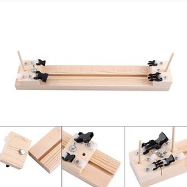 Namvo Wood Paracord Jig Bracelet Maker DIY Craft Tool for Parachute Cord Braiding Weaving with Hanks Free Buckles 35 cm