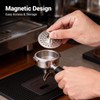 3-Pack puck screen & Espresso Tamper Set with Magnetic、 Wooden