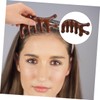 OATIPHO 2pcs Portable Scalp Massager Comb Wooden Facial Massager Tool