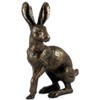 Bronze Hare Sculpture Buttercup Statue Harriet Glen