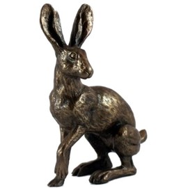 Bronze Hare Sculpture Buttercup Statue Harriet Glen